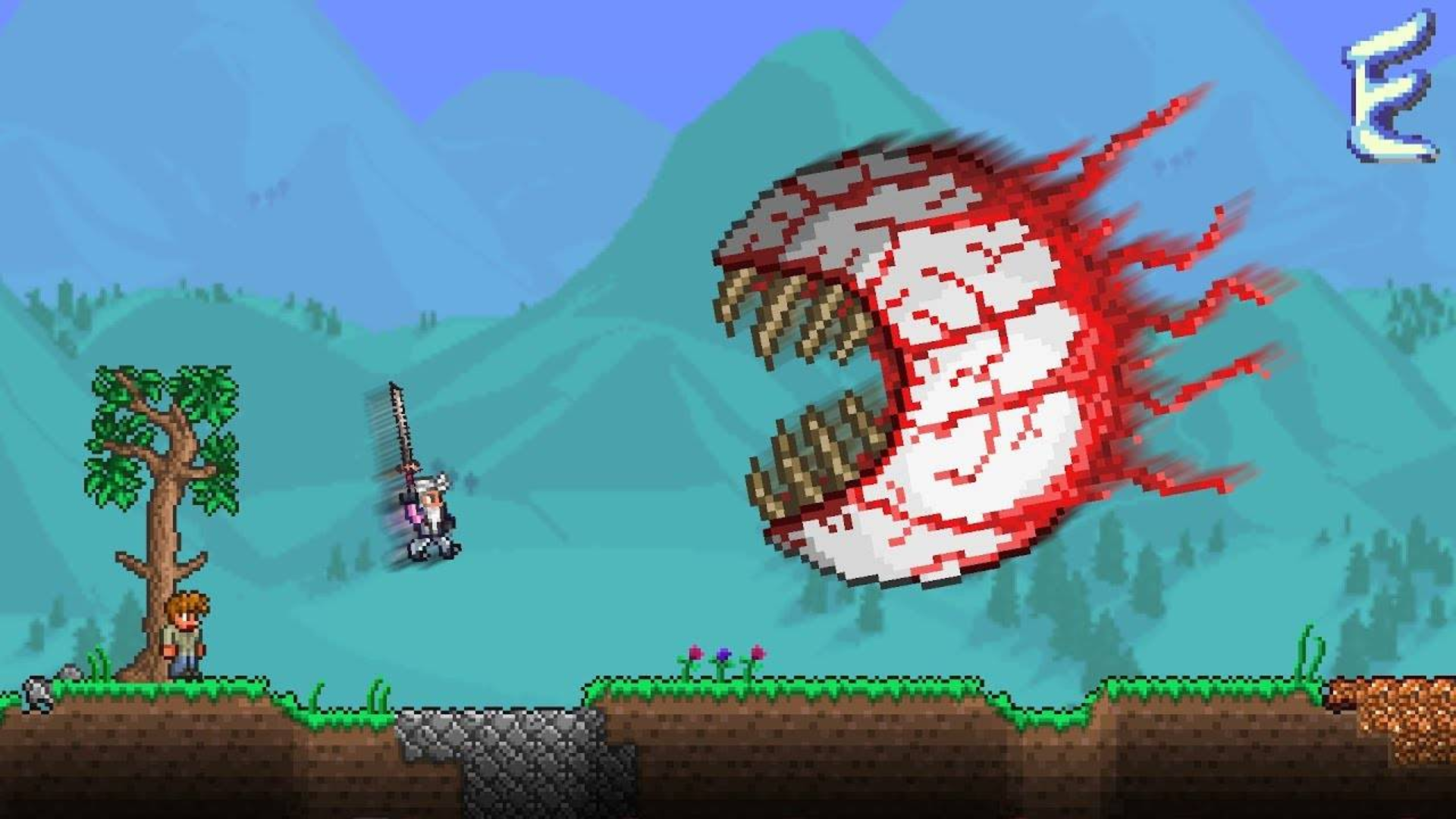 吸收史莱姆王的忍者力量! Terraria Elements Awoken Mod #3